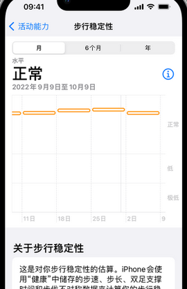 玉泉iPhone手机维修如何在iPhone开启'步行稳定性通知'