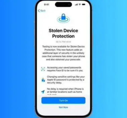 玉泉苹果授权维修店分享被盗设备保护功能开启方法 