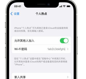 玉泉apple服务站点分享iPhone上个人热点丢失了怎么办 